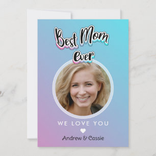 Cartão De Festividades Melhor mãe de todas