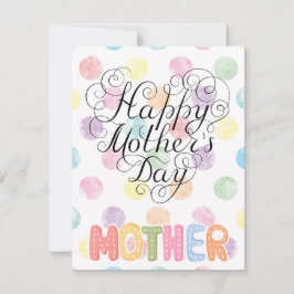 Cartão De Festividades Melhor mãe de todos os tempos