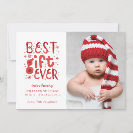 Cartão De Festividades Melhor oferta de aniversário de Natal