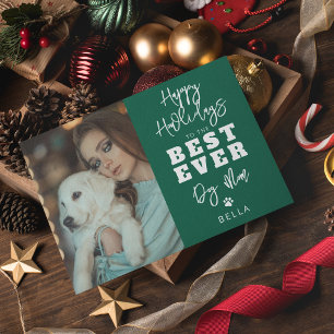 Cartão De Festividades Melhor Pai de Cachorro de Todos os Tempos   Foto