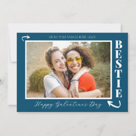 Cartão De Festividades Melhores Amigas Modernas Dia das Galentinas Foto d