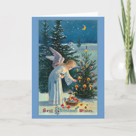 Cartão De Festividades "Melhores Desejos de Natal"