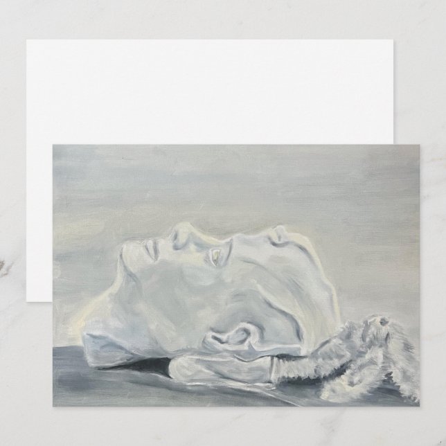 Cartão De Festividades Memento Mori (Frente/Verso)