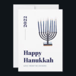 Cartão De Festividades Menorá de Velas Azul Minimalista Aquarela Hanukkah<br><div class="desc">© Gorjo Designs. Feito para você através da plataforma Zazzle.

// Precisa de ajuda para personalizar seu design? Tem outras ideias? Sinta-se à vontade para entrar em contato comigo (Zoe) diretamente pelo botão de contato abaixo.</div>