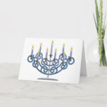 Cartão De Festividades Menorah<br><div class="desc">Menorah judaico</div>