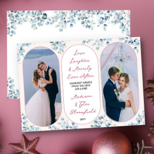 Cartão De Festividades Merrily Ever Após A Nova Foto Do Eucalyptus