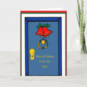 Cartão De Festividades Merry 1st Christmas In Your New Home Card