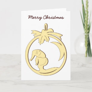 Cartão De Festividades Merry Christmas