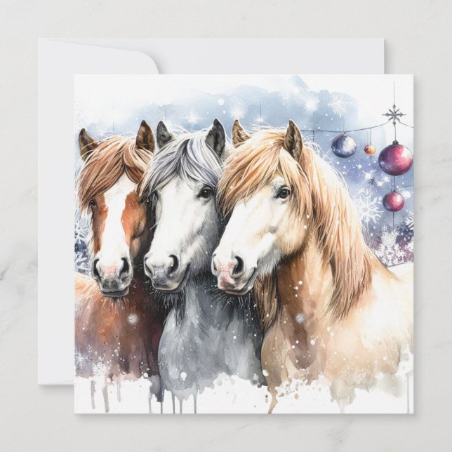 Cartão De Festividades Merry Christmas - 8 (Frente)