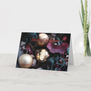 Cartão De Festividades Merry Christmas - Customizable Card