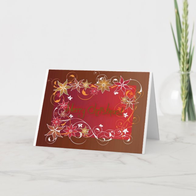 CARTÃO DE FESTIVIDADES MERRY CHRISTMAS E FELIZ ANO NOVO (Frente)