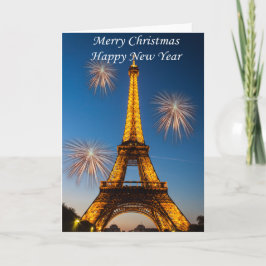 Cartão De Festividades Merry Christmas Happy New Year #1