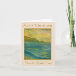 Cartão De Festividades Merry Christmas Kapiti Coast Card — New Zealand