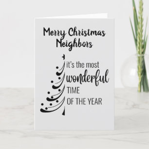 CARTÃO DE FESTIVIDADES MERRY CHRISTMAS **NOSSOS PRIMEIROS VIZINHOS**