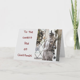 Cartão De Festividades **MERRY CHRISTMAS** para **DIA MAIS FRIO**