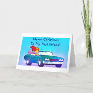 CARTÃO DE FESTIVIDADES MERRY CHRISTMAS PARA MEU MELHOR AMIGO