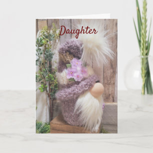 Cartão De Festividades *MERRY CHRISTMAS* para nossa *FILHA* Feriado