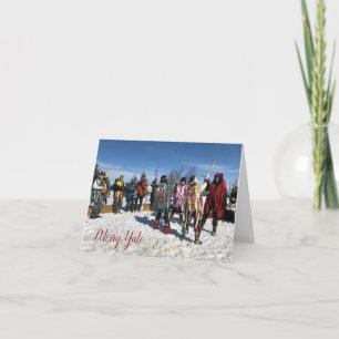 Cartão De Festividades Merry Morris Yule