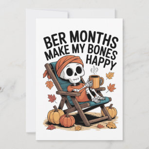 Cartão De Festividades Meses Ber Fazem Meus Ossos Feliz Natal 
