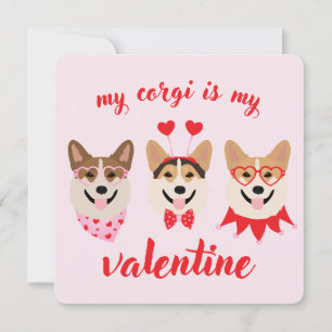 Cartão De Festividades Meu Corgi É Meu Namorado