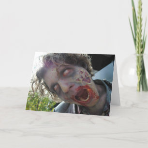 Cartão De Festividades Meu Namorados Zombie