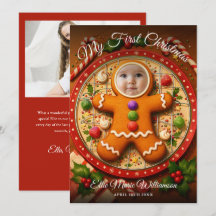 Meu Primeiro Natal Fofinho Biscoito de Gengibre 2 