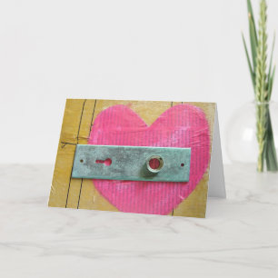 Cartão De Festividades Mídia combinada de coração, Dia de os namorados