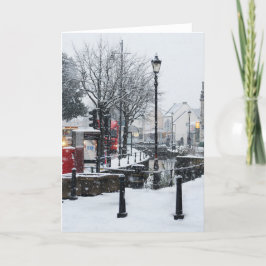 Cartão De Festividades Midsomer Norton no inverno