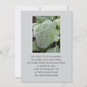 Cartão De Festividades Mil anos de artesanato