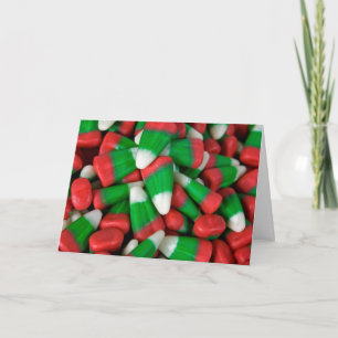 Cartão De Festividades Milho doce de Natal