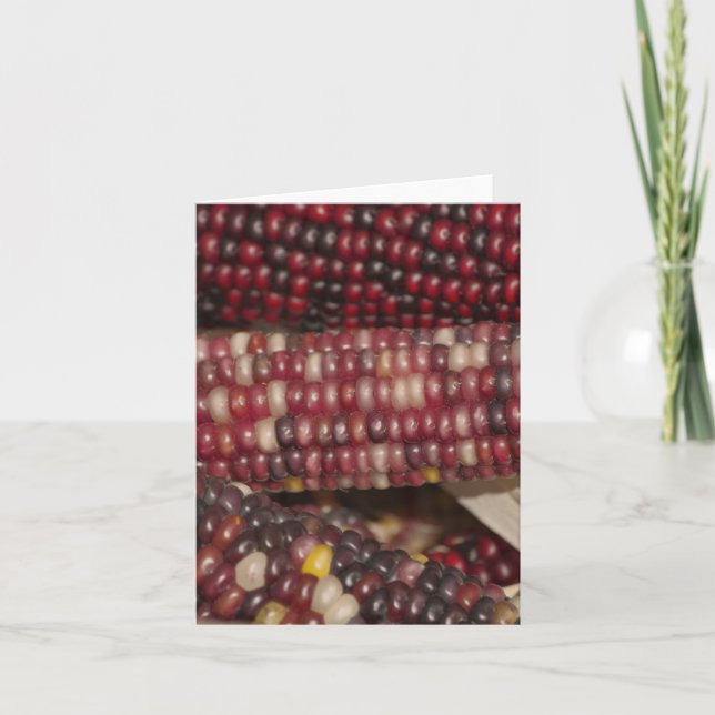 Cartão De Festividades Milho Variegated (Frente)