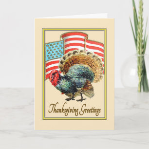 Cartão De Festividades Military Thanksgiving Card