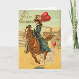 Cartão De Festividades Minha Saudação Cardíaca