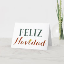 Minimalista Feliz Navidad natalícia