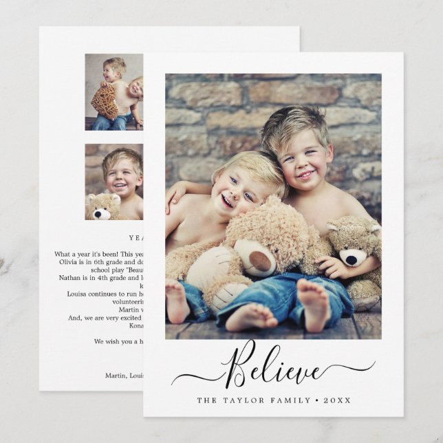 Cartão De Festividades Mínimo Ano De Acreditação Na Revisão Do Retrato (Frente/Verso)