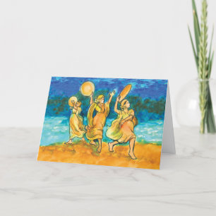 Cartão De Festividades Miriam's Song of the Sea