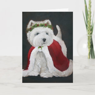 Cartão De Festividades Miss Christmas