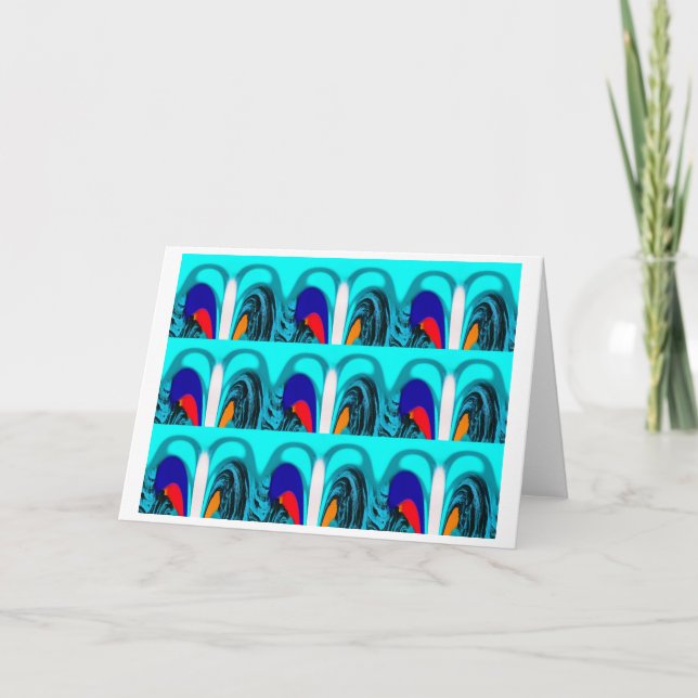 Cartão De Festividades Mistério (Frente)