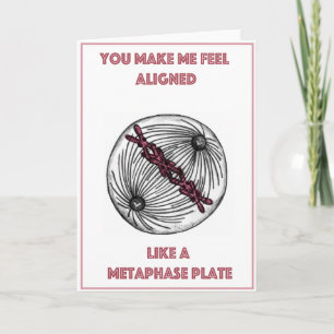 Cartão De Festividades Mitotic Valentine's Day