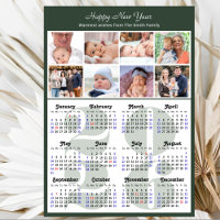 Modern Sage Green 2026 Calendar Family 8 Foto