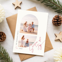 Moderna Foto de Família Minimalista de Natal na Pr