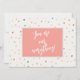 Cartão De Festividades Moderno Você é o nosso Dia de os namorados de Foto