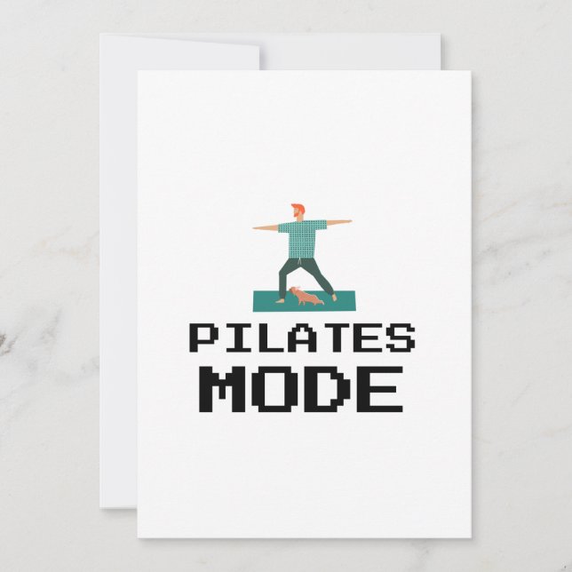 CARTÃO DE FESTIVIDADES MODO PILATES (Frente)