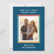 Moldura Colorida Com Grandes Saudações