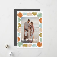 Moldura de Foto Colorida Retro