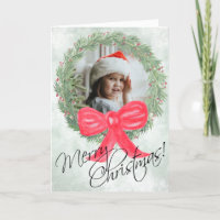 Moldura de Foto em Branco de Natal