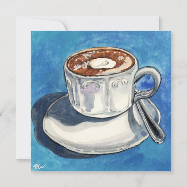 Cartão De Festividades Momento Café #01  (Frente)