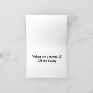 Cartão De Festividades Momentos de Alegria