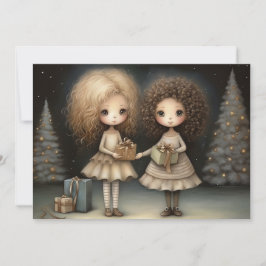 Cartão De Festividades Momentos Preciosos e Riso: Um Feliz Natal 