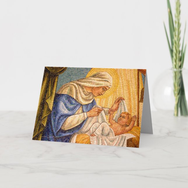 Cartão De Festividades Monastério Franciscan 016 (Frente)